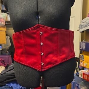 Red Corset Belt
